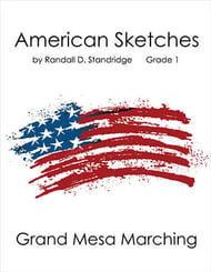 American Sketches Marching Band sheet music cover Thumbnail
